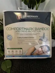 Guardsman ComfortMark Bamboo Mattress Protector - King Single