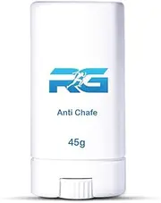 RG Anti Chafe Balm Stick 45g - Ultimate Skin Protection Against Chafing & Blisters | Ideal for Running, Cycling, Hiking | Sweat & Water Resistant | Non-Greasy