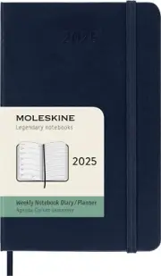MOLESKINE- 2025-12 Month Weekly Notebook Hard Cover Diary - Large - Sapphire ...