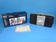 1984 Vintage Unitech St-2 Two Way Speakers & Soft Sided Bag Tote w/ Strap. NOS!!
