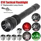 5in 1 LED Flashlight Infrared Night Vision Fill Light 850/940nm White/Red/Green