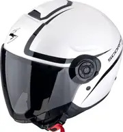 Scorpion EXO-City II Intercity, open face helmet , color: White/Black , size: XS