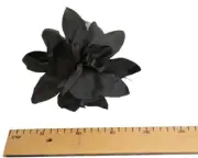 Black Lilly Flower Fascinators Hat Making DIY Crafts Millinery