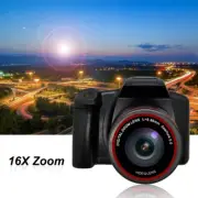 Digital Camera 16MP Compact 2.4 inch TFT Screen Camera 16X Zoom Anti-Shake D2V7