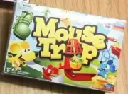 Miniature Dollshouse Accessories Mouse Trap Board Game Box 1:12th Scale Size