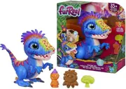 FurReal Friends Munchin Rex Plush Pet Blue 4+ Toy Play Baby Doll Dinosaur Dino