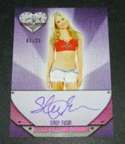 2016 Benchwarmer STACY FUSON Eclectic #149 Pink Foil Auto/25 PLAYBOY Playmate