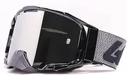 Dirt Bike Goggles Protective Double Layer Off-Road Motorcycle Goggles Anti-Fog Outdoor Sports Glasses