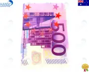 Money Euro Plastic Packaging Zip Lock Pouches Bags Herb Botanical Flower 12 Pack