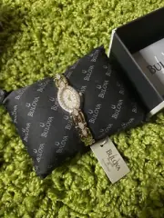 Bulova Early 2000s 16 Diamond Watch - Never Worn, In Box