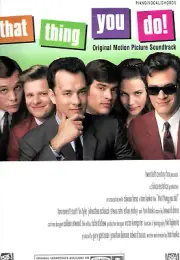 TOM HANKS That Thing You Do ! Motion Picture songbook music book PIANO GUITAR