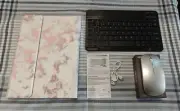 iPad Rose Gold Case With Mouse & Keyboard Combo