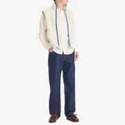Drake's Boucle Wool Fleece Vest