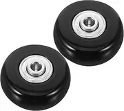 ULTECHNOVO Universal Luggage Wheel Accessories 2pcs Suitcase Replacement Wheels for Easy Repair