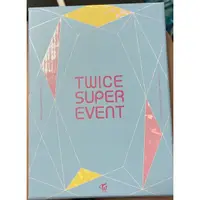 在飛比找蝦皮購物優惠-twice  〈super event〉  DVD 寫真