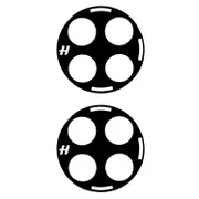 2Pcs For OnePlus 12 5G Tempered Glass Camera Lens Protector Silk Printing Lens Film