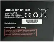 Replace Battery W-10 for Telstra Nighthawk M1 4GX LTE Mobie Router 5040mAh, 3.8V