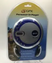 GPX Portable CD Player Car Kit 60-second ASP Anti-Skip Protection (CDP-3104CK)