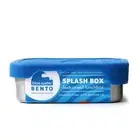 ECOlunchbox Blue Water Bento Splash Box Food Storage Container, Stainless