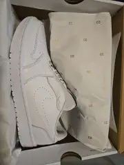 Size 7.5 - Air Jordan 1 Slip Low White Women's