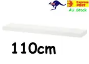 IKEA LAC 110x26cm White Floating Wall Shelf Ledge Book Frames Poster Office NEW