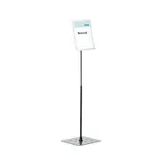 Durable Duraview Floor Stand A4 Display w/ Magnetic Frame Office Stationery SLV