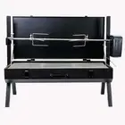 Portable 8kg Capacity Camping Spit Roaster Rotisserie Charcoal BBQ Grill