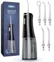 Water Dental Flosser Pick for Teeth 300ML Portable Oral Irrigator Rechargeabl...