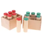 Wooden Sound Cylinder Box Set Montessori Eductional Toy