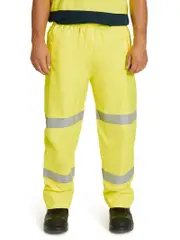 King Gee Yellow Wet Weather Reflective Pant