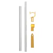 Clothes Rail Closet Reach Pole Rod Retractable Clothing Household