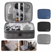Travel Cable Organizer Bag Electronic Accessories Storage Charger USB Drive Case