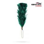 Traditional Highlanders Glengarry Hat Feather Hackle Green Scotland Accessories