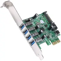 在飛比找momo購物網優惠-【伽利略】PCI-E USB 3.0 4 Port 擴充卡R