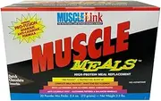 Muscle-Link Muscle Meals High-Protein Meal Replacement, Creamy Smoother Vanilla, 2.6-Ounce Powder Mix Packs (Pack of 20)
