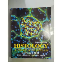 在飛比找蝦皮購物優惠-二手書籍 原文書 HISTOLOGY A TEXT AND 