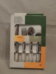24 PCS Cutlery Set Stainless Steel new in the box