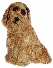 Custom Dog Portraits[Cocker Spaniel] Embroidered Iron On/Sew Patch [4.5" x 4]