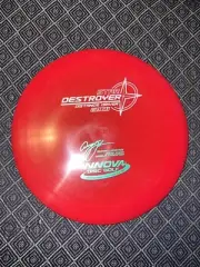 Innova AJ Avery Jenkins 3-Line Star Destroyer 171g Red w/ White/Green Stamp