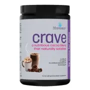 CRAVE Low Calorie, Low Carb Chocolate Powder to Satisfy Cravings Naturally + ...