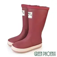 在飛比找博客來優惠-【GREEN PHOENIX】女 雨靴 雨鞋 防水靴 防水鞋