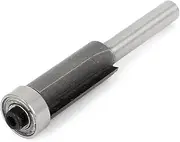uxcell Carpenter 1/4 Inch x 1/2 Inch Dual Edged Flush Trim Router Bit Cutter