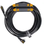 Tether Tools Tetherguard 9.4m USB-C Leverlock & Cable Kit Black