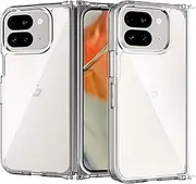 [Anoowkoa] Designed for Google Pixel 9 Pro Fold TPU case is a Clear Cover That is Military-Grade Shockproof.Ultra-Thin Drop-Proof and Ultra-Flexible.Phone case