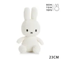 在飛比找momo購物網優惠-【BON TON TOYS】米菲兔燈芯絨填充玩偶-白(23c