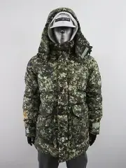 NWT Mens 73 The North Face 600-Down Insulated Winter Parka Fallen Leaves Print
