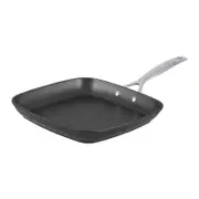 Pyrolux Ignite 28cm Aluminium Non-Stick Grill Pan Square - Black