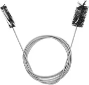 Totority Spring Brush Tube Cleaner Dual Head Cleaning Brush for Fish Tanks Pipes Quick Durable Cleaning Supplies Modern Design