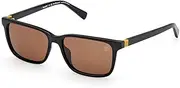 [Timberland] TB00050 01H Shiny Black 53/14/140 Teen Sunglasses, 01h Shiny Black, 53/14/140