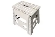 Plastic Folding Caravan Step Stool Folds Flat for Compact Camping RV or Home Use